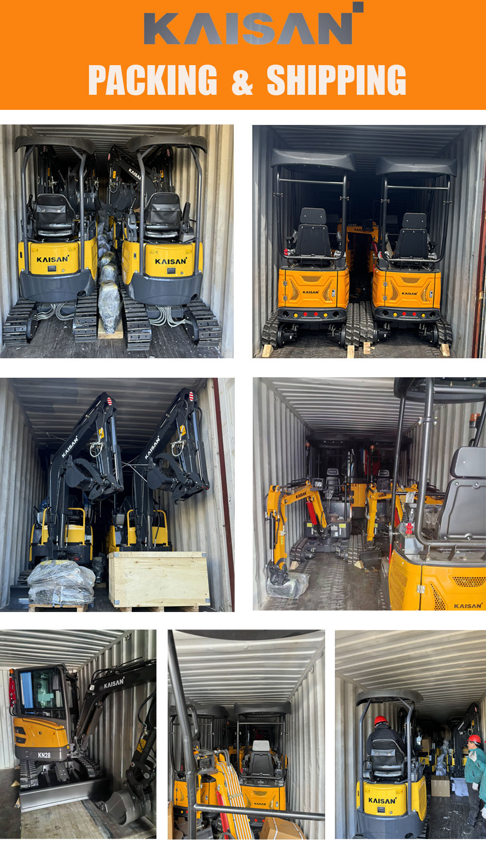 Efficient 22 Ton KN210-9 Excavator With Cummins Engine Efficient 22 Ton KN210-9 Excavator With Cummins Engine