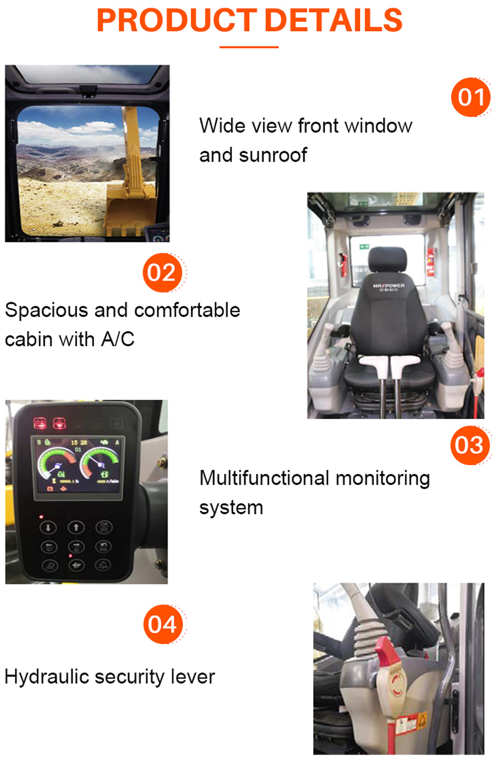 8 Ton Mini Crawler Excavator