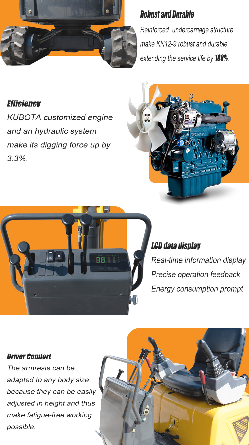 1.2 Ton High Quality Micro Excavator