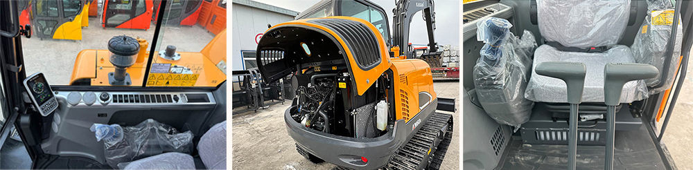 Miniescavatore cingolato da 6 tonnellate di alta qualità, nuovo e in condizioni originali, ottimo prezzo