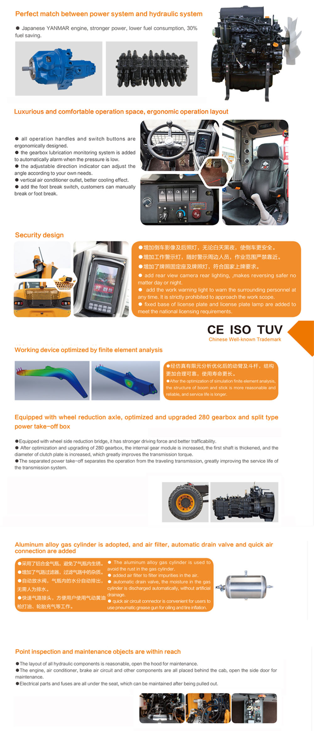 Excavador con ruedas de 6 toneladas con acoplador rápido hidráulico Excavador con ruedas de 6 toneladas con acoplador rápido hidráulico